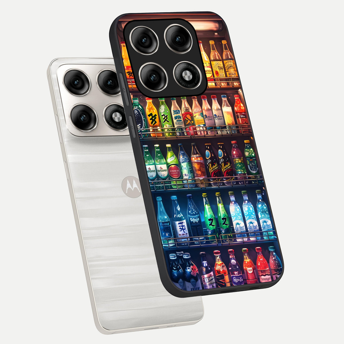  Colorfull Tree phone case For Moto Edge 70 Pro showing premium glass back cover with detailed artwork