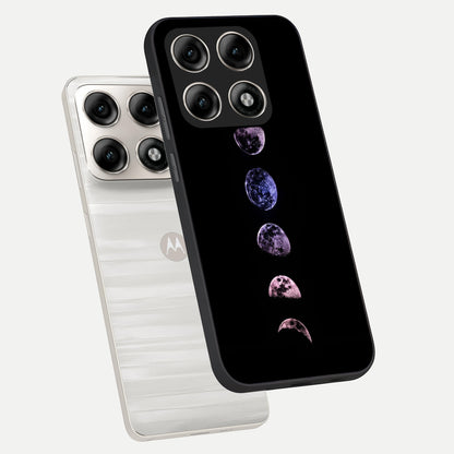  Crimson All Planets phone case For Moto Edge 70 Pro showing premium glass back cover with detailed artwork