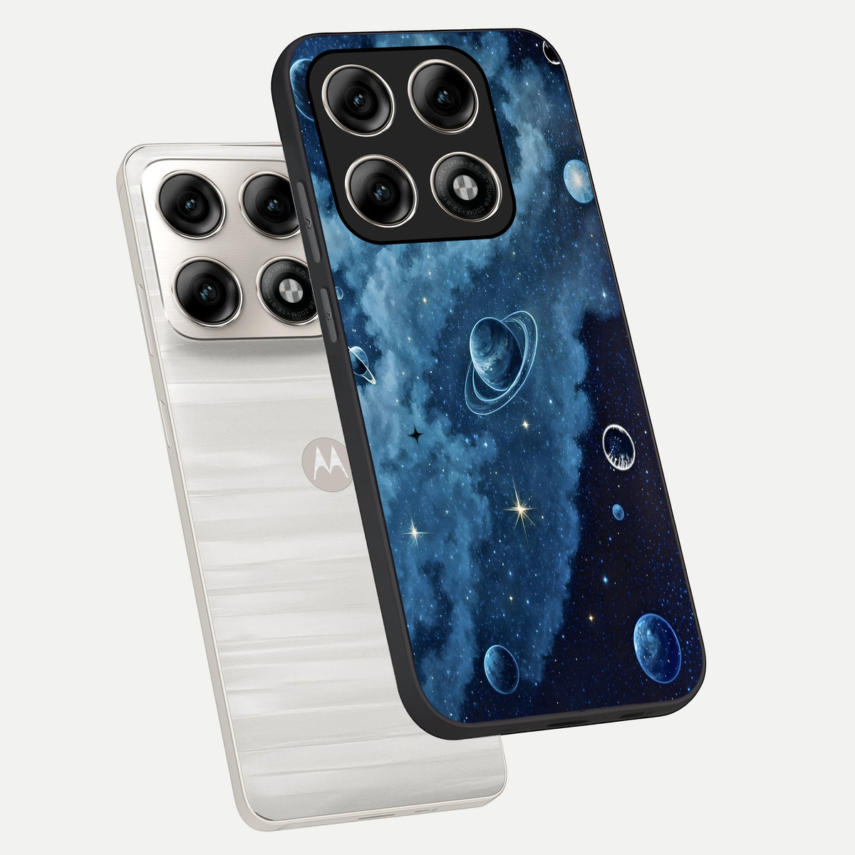  Galaxy Dream Space phone case For Moto Edge 70 Pro showing premium glass back cover with detailed artwork