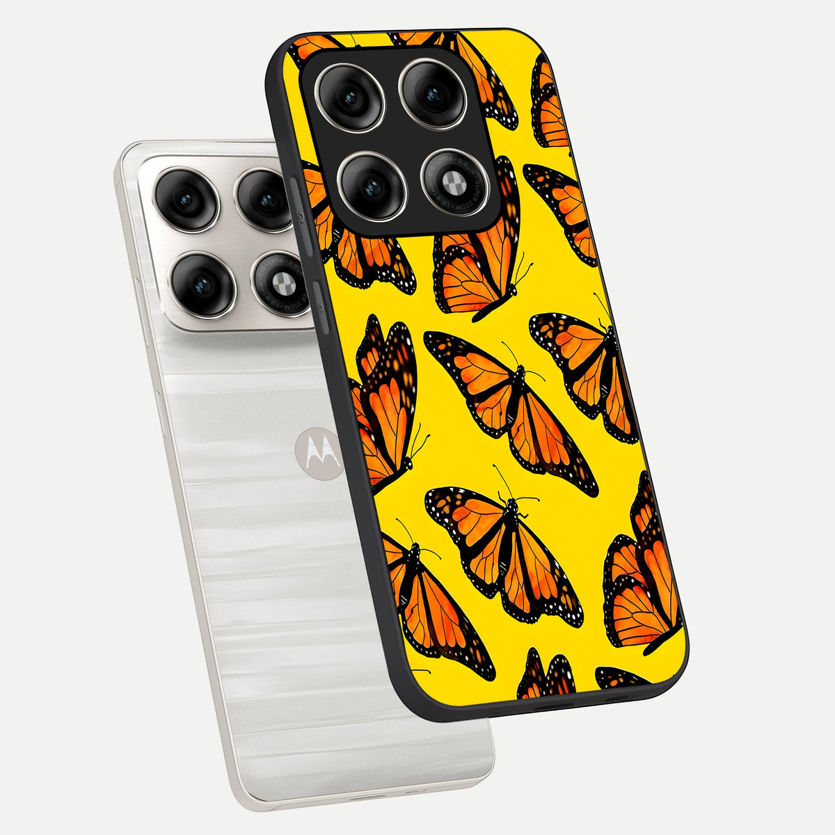  Golden Wing Flight phone case For Moto Edge 70 Pro showing premium glass back cover with detailed artwork