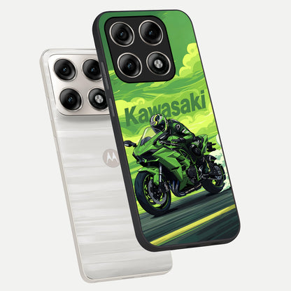  Greenery Sky phone case For Moto Edge 70 Pro showing premium glass back cover with detailed artwork