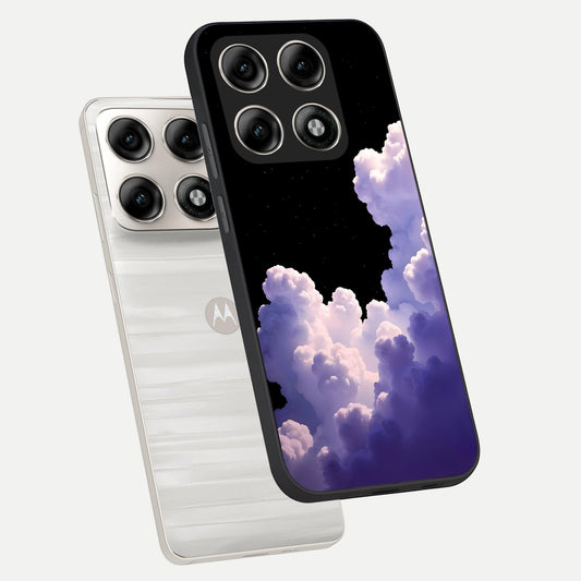  Starlit Night Whispers phone case For Moto Edge 70 Pro showing premium glass back cover with detailed artwork