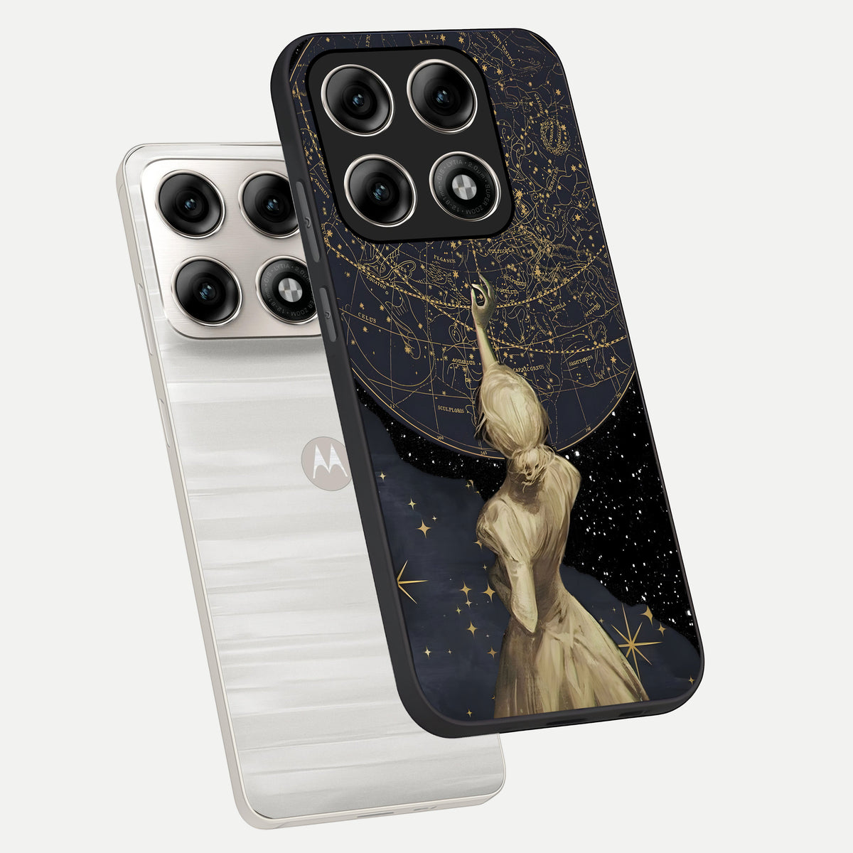  Taylor Swift Girl phone case For Moto Edge 70 Pro showing premium glass back cover with detailed artwork