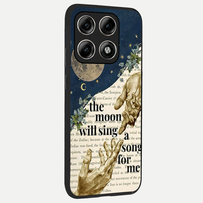  Aesthetic Divine back cover For Moto Edge 70 Pro slim fit glass case with vibrant aesthetic design