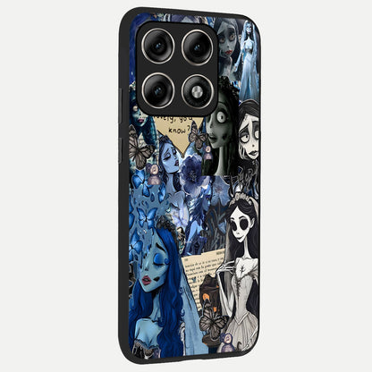  Corpse Bride Posters back cover For Moto Edge 70 Pro slim fit glass case with vibrant aesthetic design