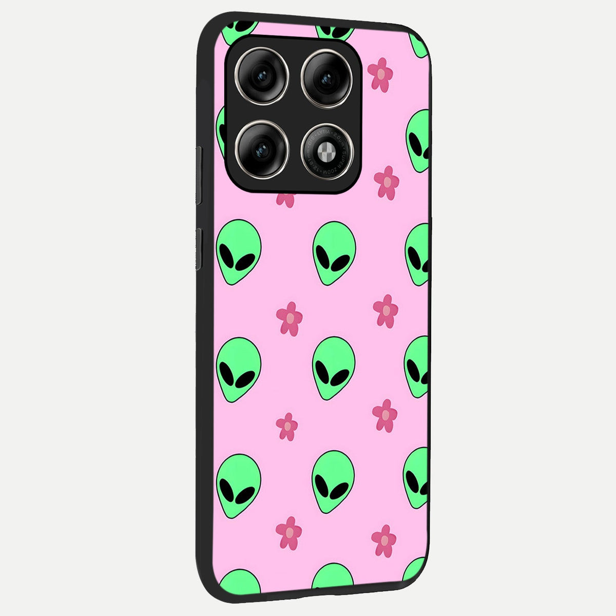  Cosmic Cute Crush back cover For Moto Edge 70 Pro slim fit glass case with vibrant aesthetic design