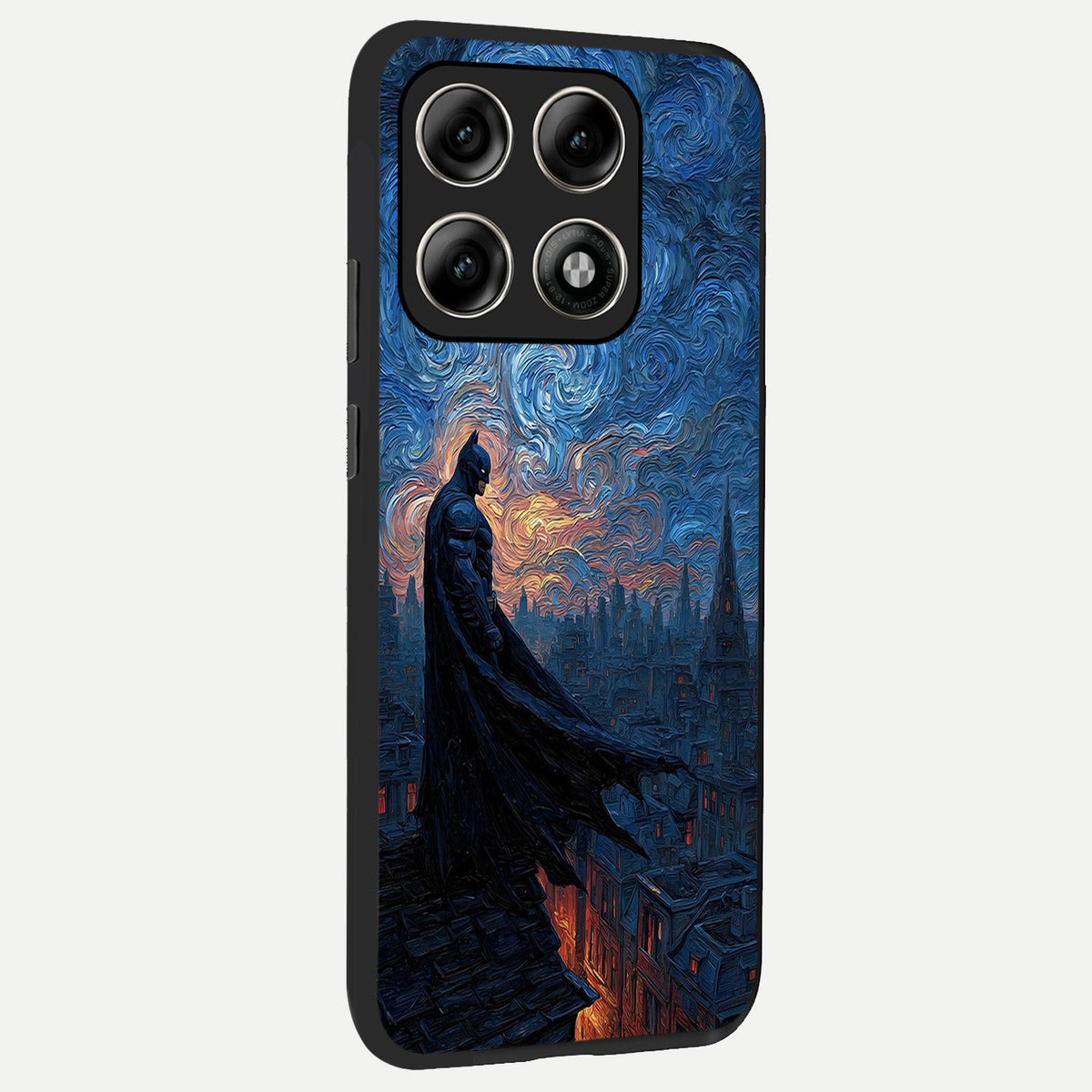  Dark Knight Dusk back cover For Moto Edge 70 Pro slim fit glass case with vibrant aesthetic design