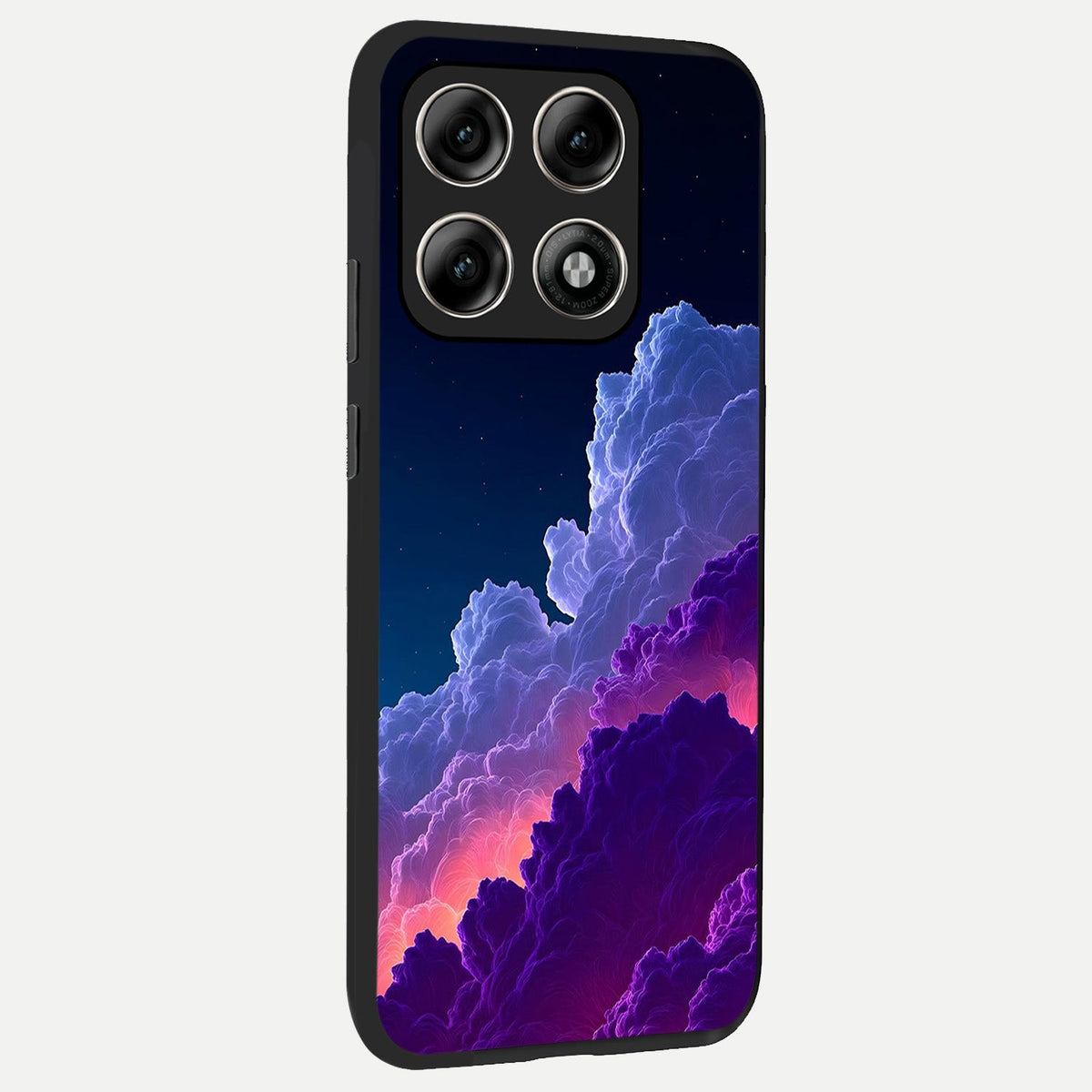  Dreamy Cloud Skies back cover For Moto Edge 70 Pro slim fit glass case with vibrant aesthetic design