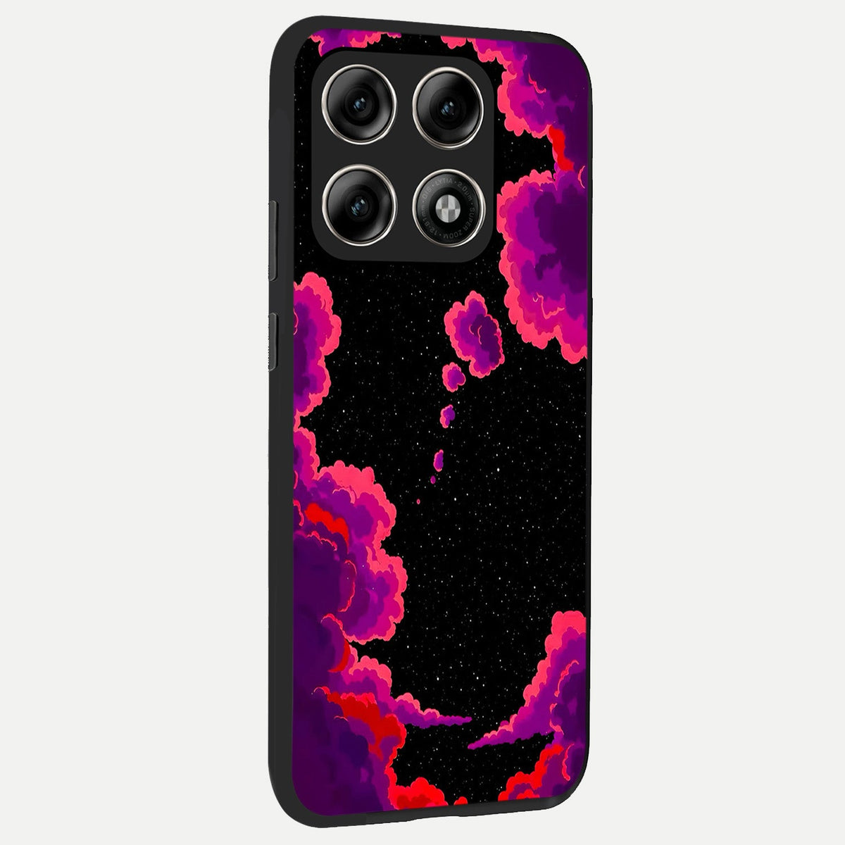  Galaxy Dream Frame back cover For Moto Edge 70 Pro slim fit glass case with vibrant aesthetic design