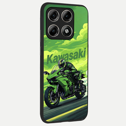  Greenery Sky back cover For Moto Edge 70 Pro slim fit glass case with vibrant aesthetic design