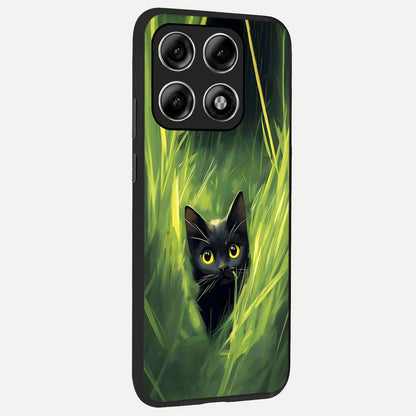  Hidden Cat Whisper back cover For Moto Edge 70 Pro slim fit glass case with vibrant aesthetic design