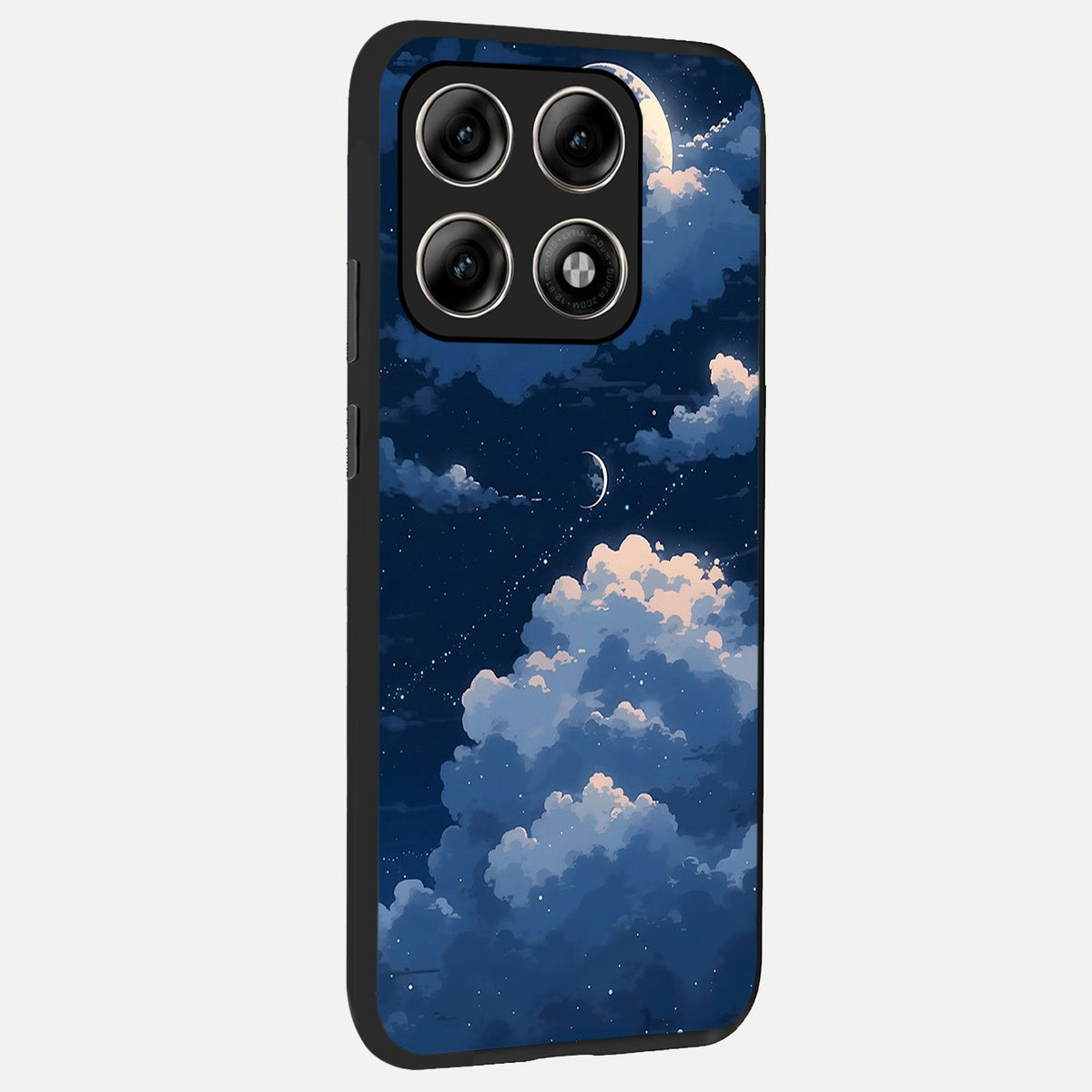  Moon Dream Haze back cover For Moto Edge 70 Pro slim fit glass case with vibrant aesthetic design