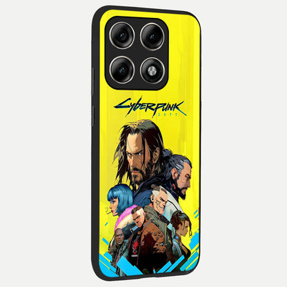  Neon Rebel Genesis back cover For Moto Edge 70 Pro slim fit glass case with vibrant aesthetic design