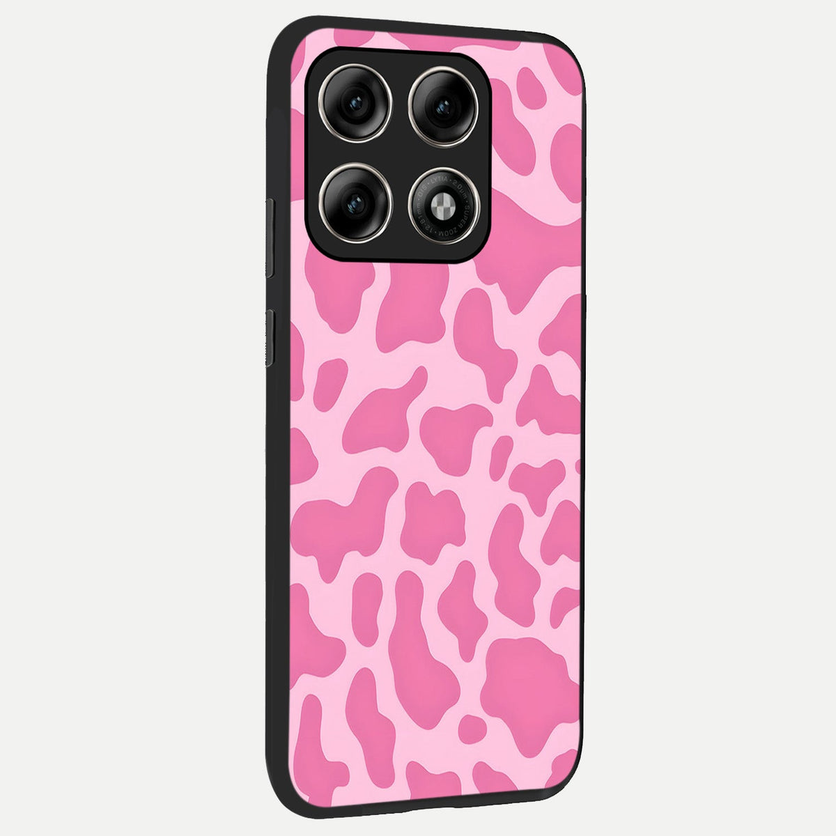  Pinkish Scenery back cover For Moto Edge 70 Pro slim fit glass case with vibrant aesthetic design