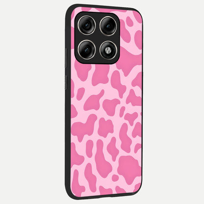  Pinkish Scenery back cover For Moto Edge 70 Pro slim fit glass case with vibrant aesthetic design
