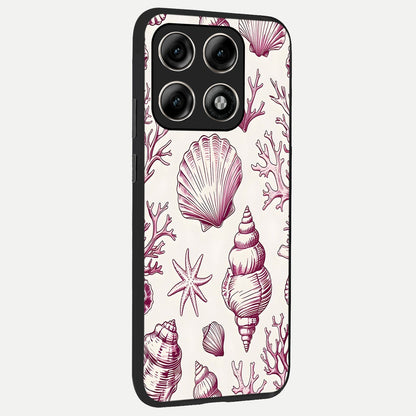  Pink Power Sparks back cover For Moto Edge 70 Pro slim fit glass case with vibrant aesthetic design