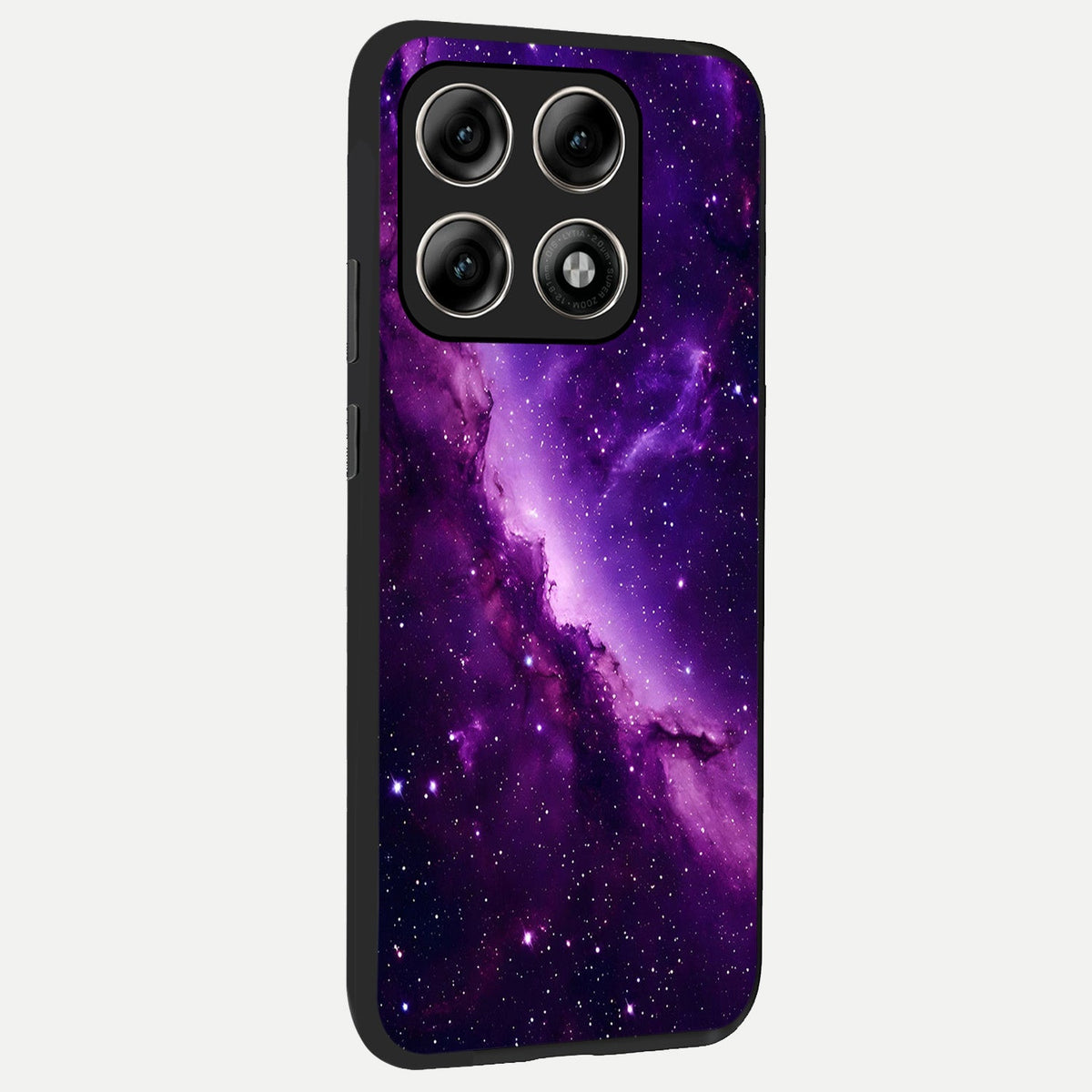  Purple Shade Sky back cover For Moto Edge 70 Pro slim fit glass case with vibrant aesthetic design