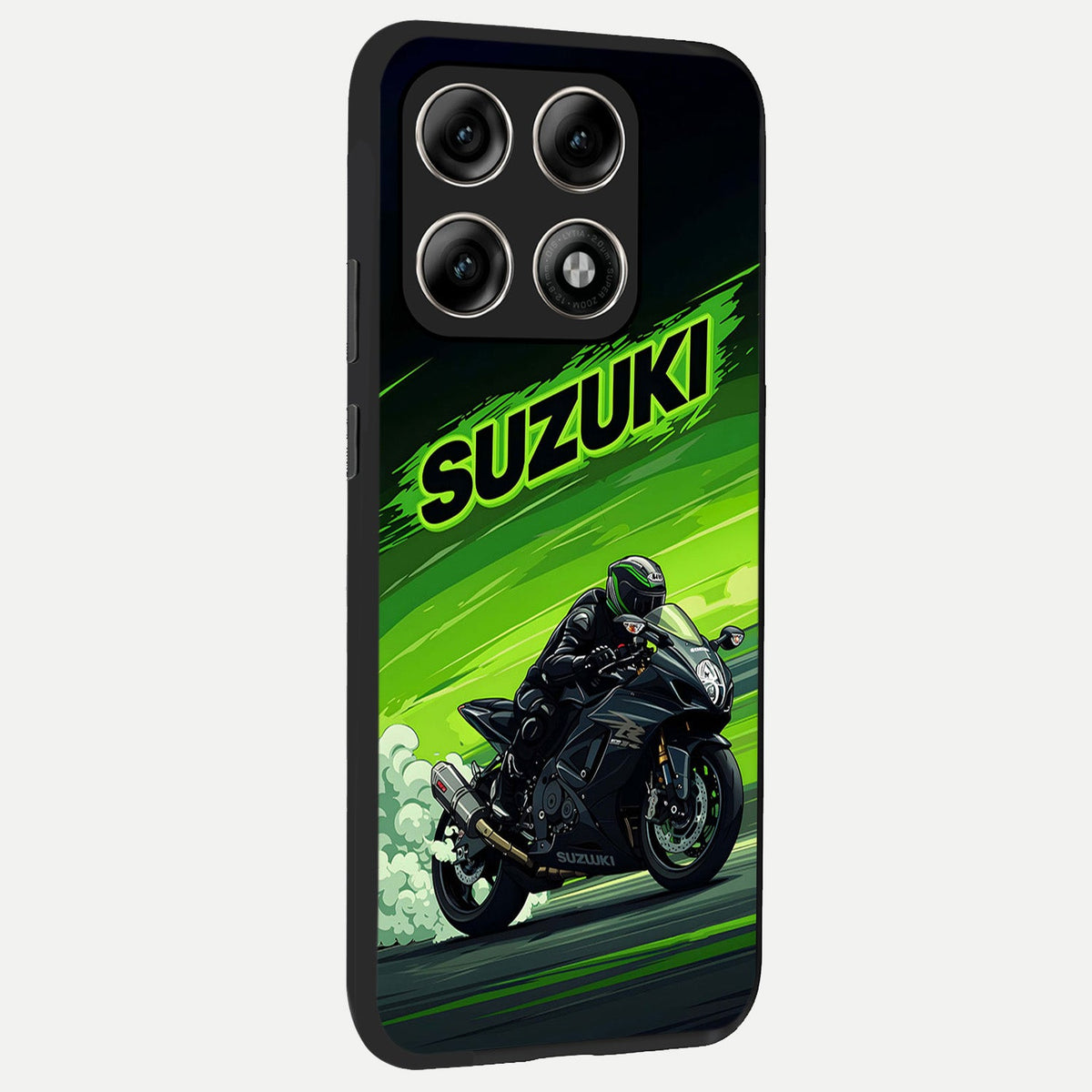  Suzuki Speed Beast back cover For Moto Edge 70 Pro slim fit glass case with vibrant aesthetic design