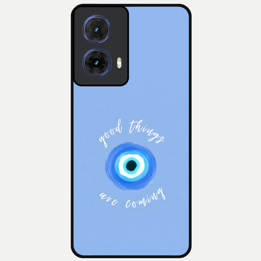  Bright Future Ahead Glass Case For Moto G85 back cover – full design glossy printed glass finish