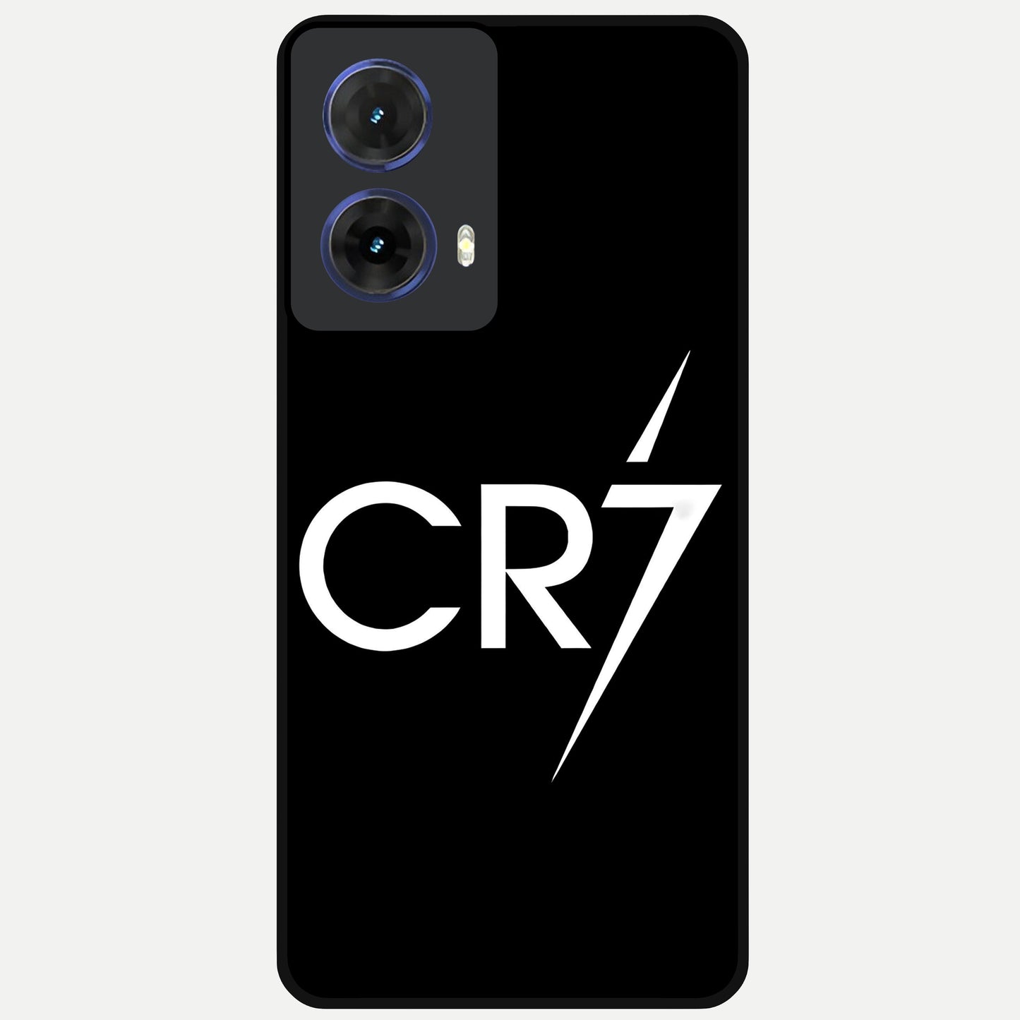  CR7 Elite Strike Glass Case For Moto G85 back cover – full design glossy printed glass finish