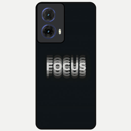  Mono Focus Vision Glass Case For Moto G85 back cover – full design glossy printed glass finish