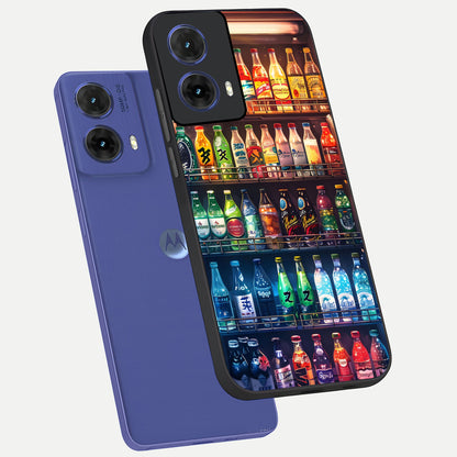  Colorfull Tree phone case For Moto G85 showing premium glass back cover with detailed artwork
