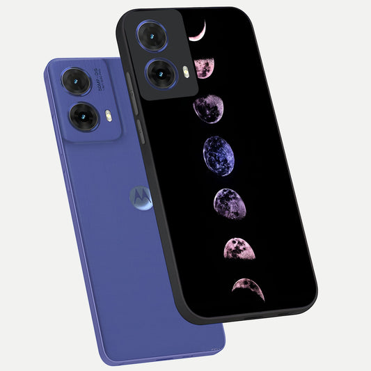  Crimson All Planets phone case For Moto G85 showing premium glass back cover with detailed artwork