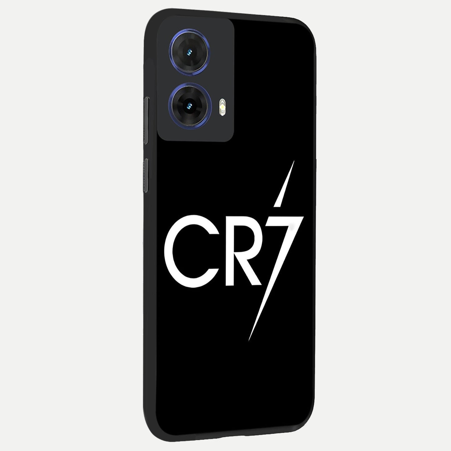  CR7 Elite Strike back cover For Moto G85 slim fit glass case with vibrant aesthetic design