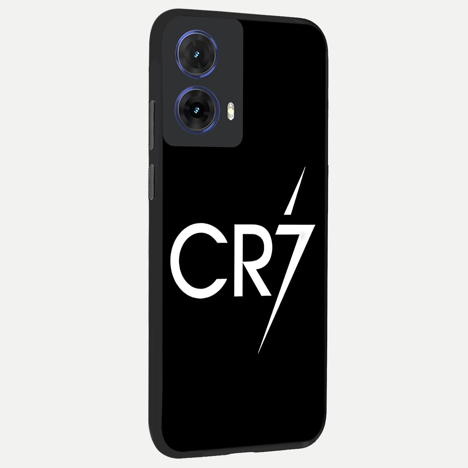  CR7 Elite Strike back cover For Moto G85 slim fit glass case with vibrant aesthetic design