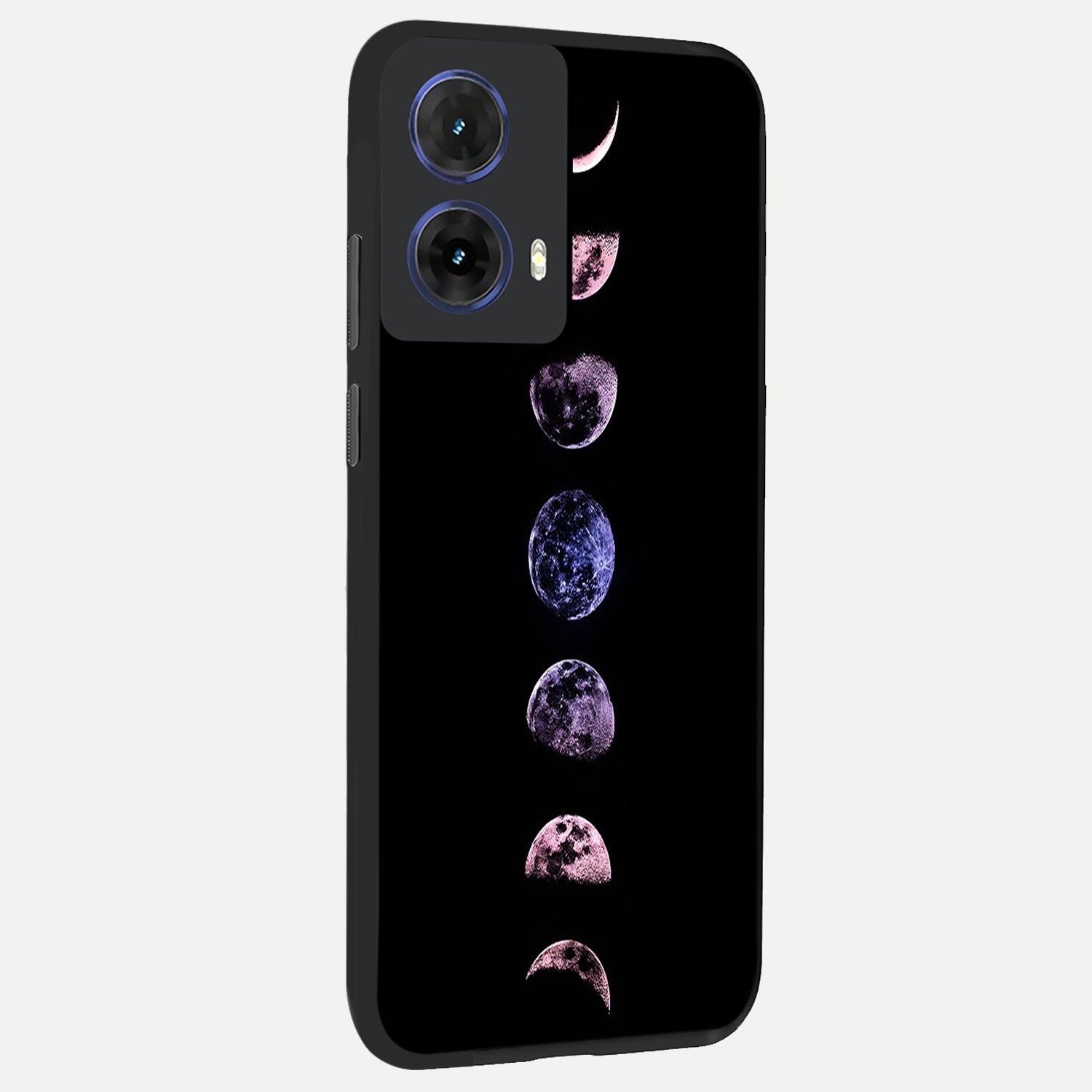  Crimson All Planets back cover For Moto G85 slim fit glass case with vibrant aesthetic design