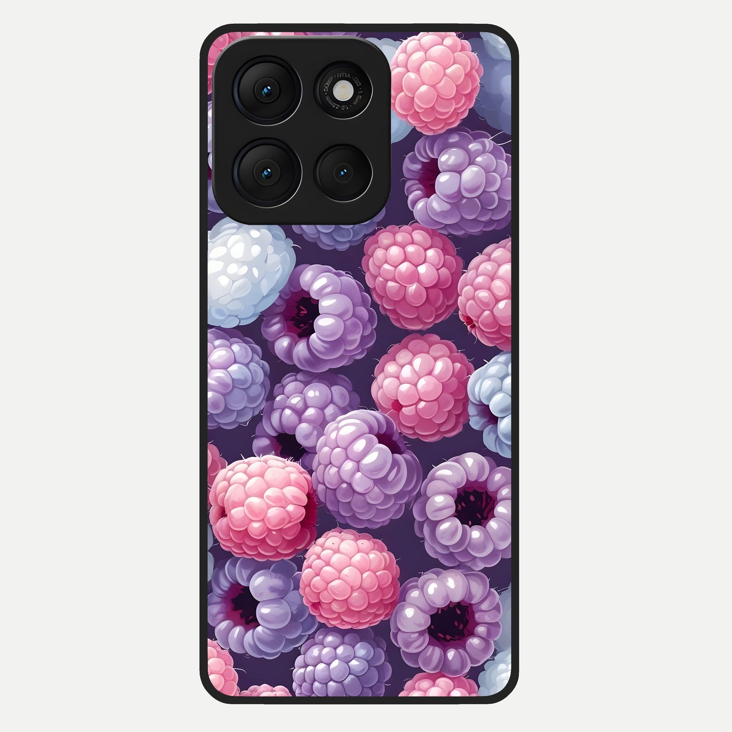  Berry Candy Pop Glass Case For Moto G86 Power back cover – full design glossy printed glass finish
