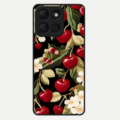  Blooming Spendor Bird Glass Case For Moto G86 Power back cover – full design glossy printed glass finish