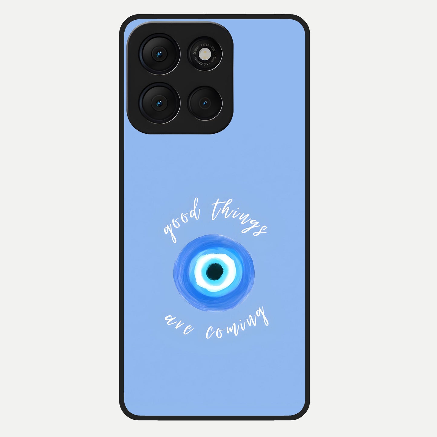  Bright Future Ahead Glass Case For Moto G86 Power back cover – full design glossy printed glass finish