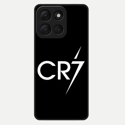  CR7 Elite Strike Glass Case For Moto G86 Power back cover – full design glossy printed glass finish