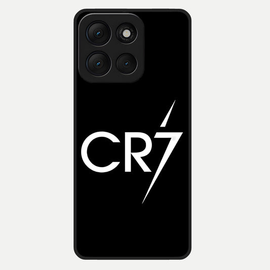  CR7 Elite Strike Glass Case For Moto G86 Power back cover – full design glossy printed glass finish