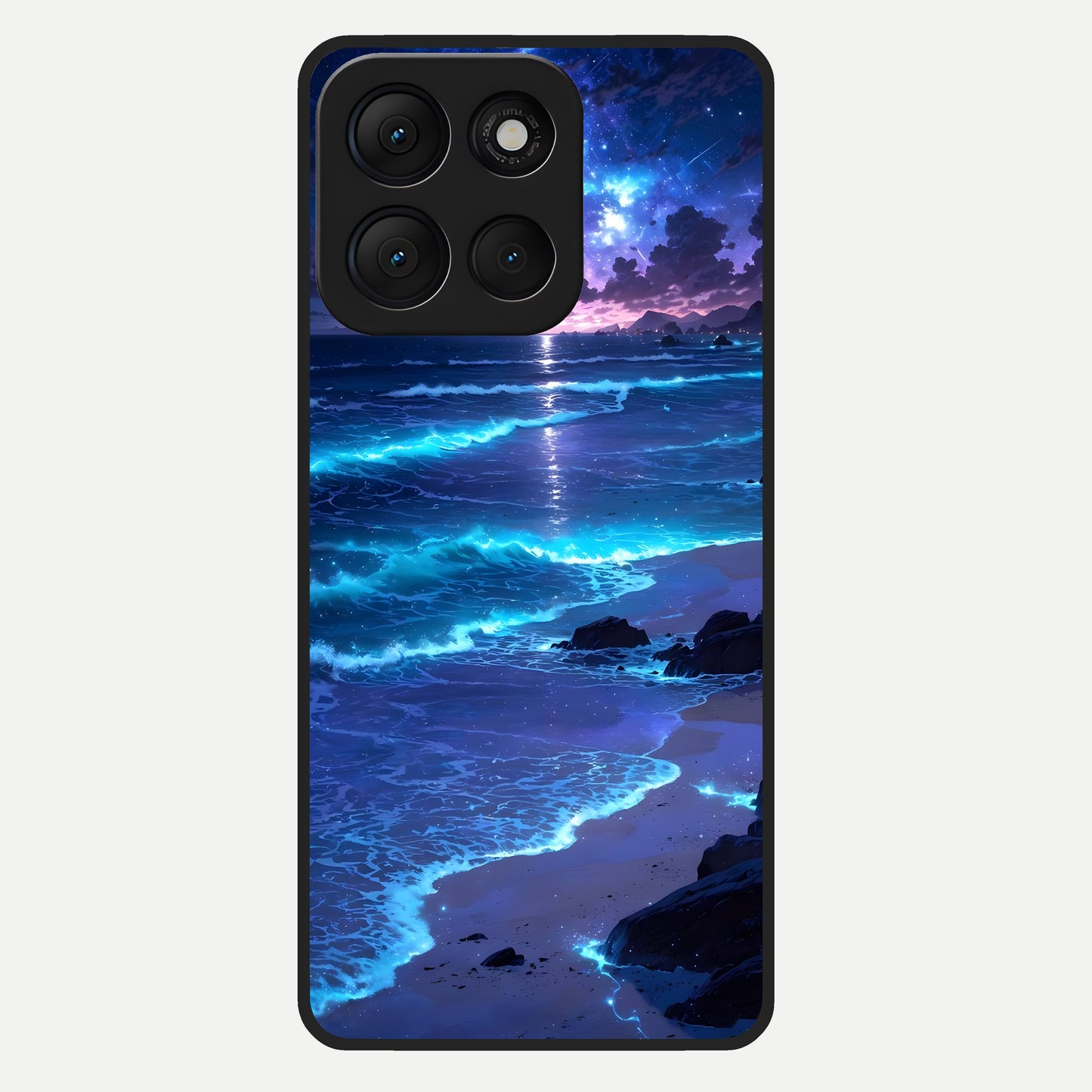  Classic Damn Look Glass Case For Moto G86 Power back cover – full design glossy printed glass finish