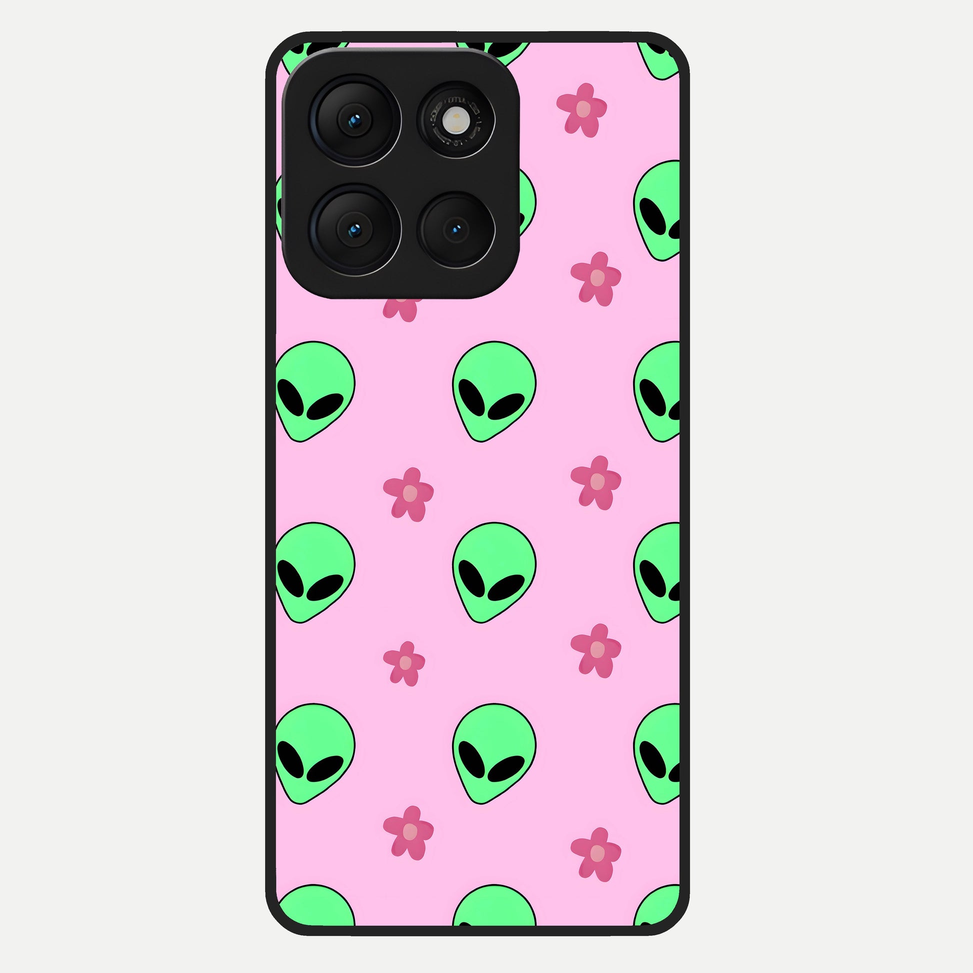  Cosmic Cute Crush Glass Case For Moto G86 Power back cover – full design glossy printed glass finish