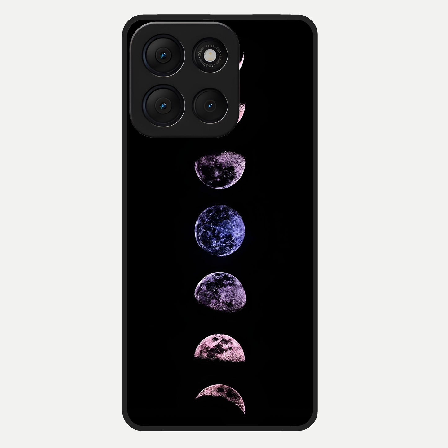  Crimson All Planets Glass Case For Moto G86 Power back cover – full design glossy printed glass finish