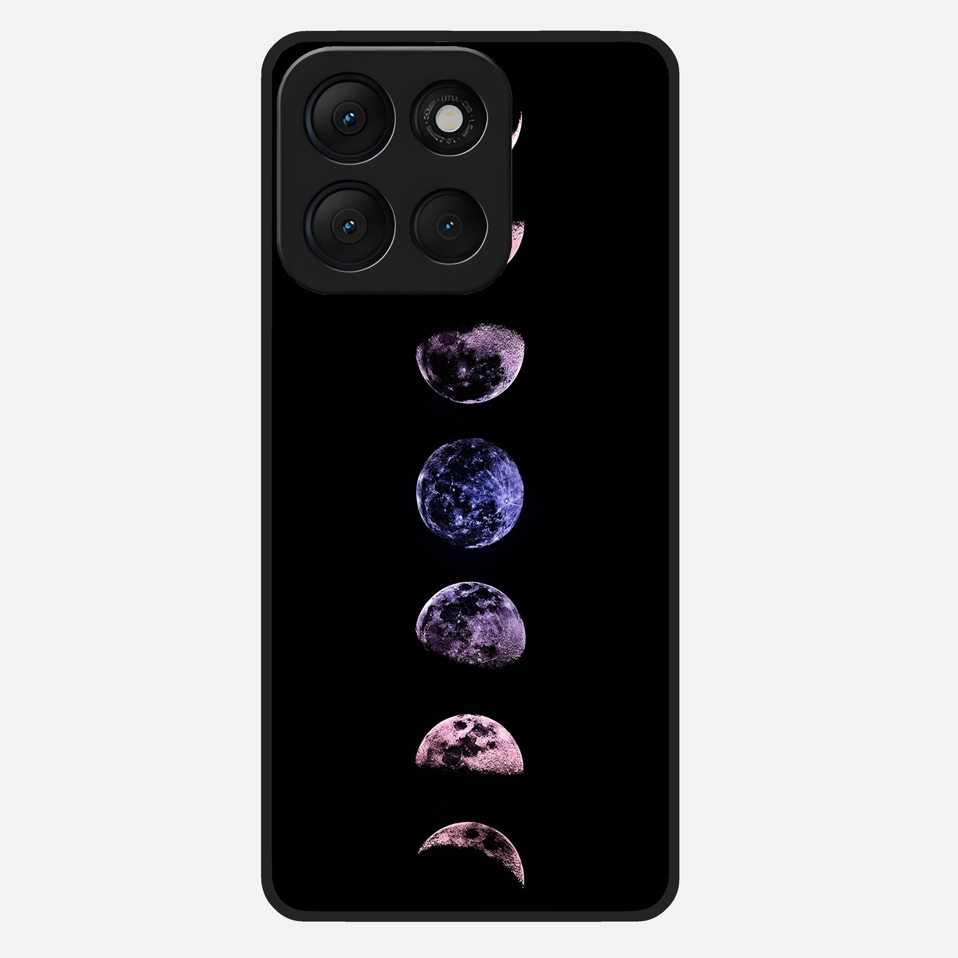  Crimson All Planets Glass Case For Moto G86 Power back cover – full design glossy printed glass finish