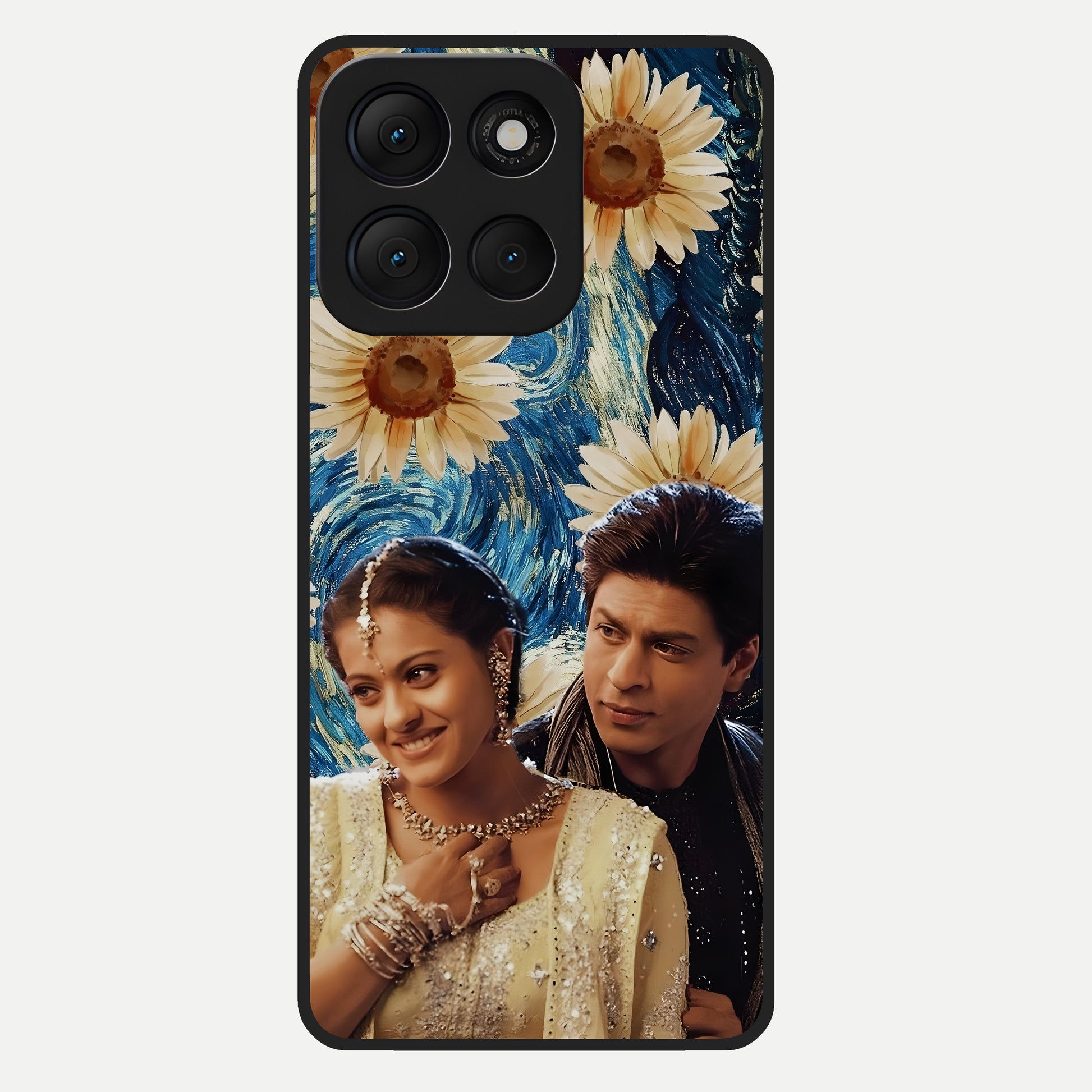  Eternal Love Story Glass Case For Moto G86 Power back cover – full design glossy printed glass finish