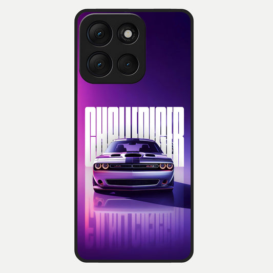  Midnight Muscle Ride Glass Case For Moto G86 Power back cover – full design glossy printed glass finish