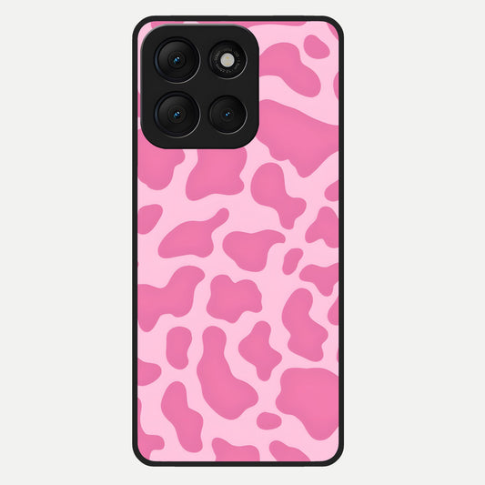  Pinkish Scenery Glass Case For Moto G86 Power back cover – full design glossy printed glass finish