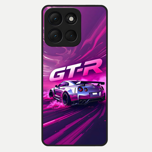  Speed Drift Legend Glass Case For Moto G86 Power back cover – full design glossy printed glass finish