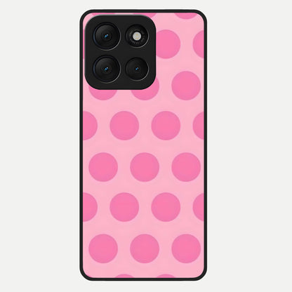  Sweet Dot Dreams Glass Case For Moto G86 Power back cover – full design glossy printed glass finish