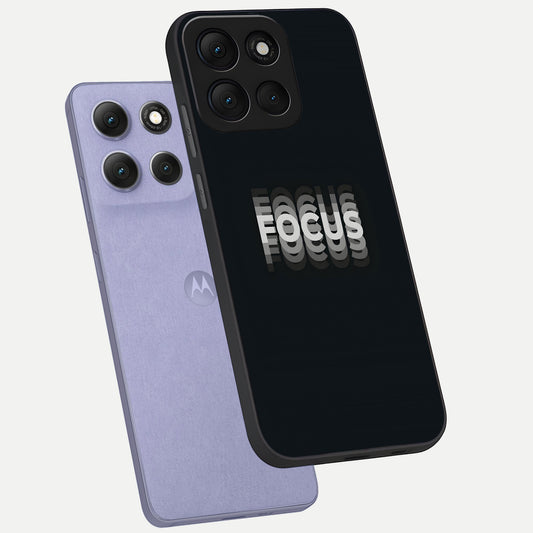  Mono Focus Vision phone case For Moto G86 Power showing premium glass back cover with detailed artwork