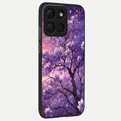  Blossom Tree back cover For Moto G86 Power slim fit glass case with vibrant aesthetic design