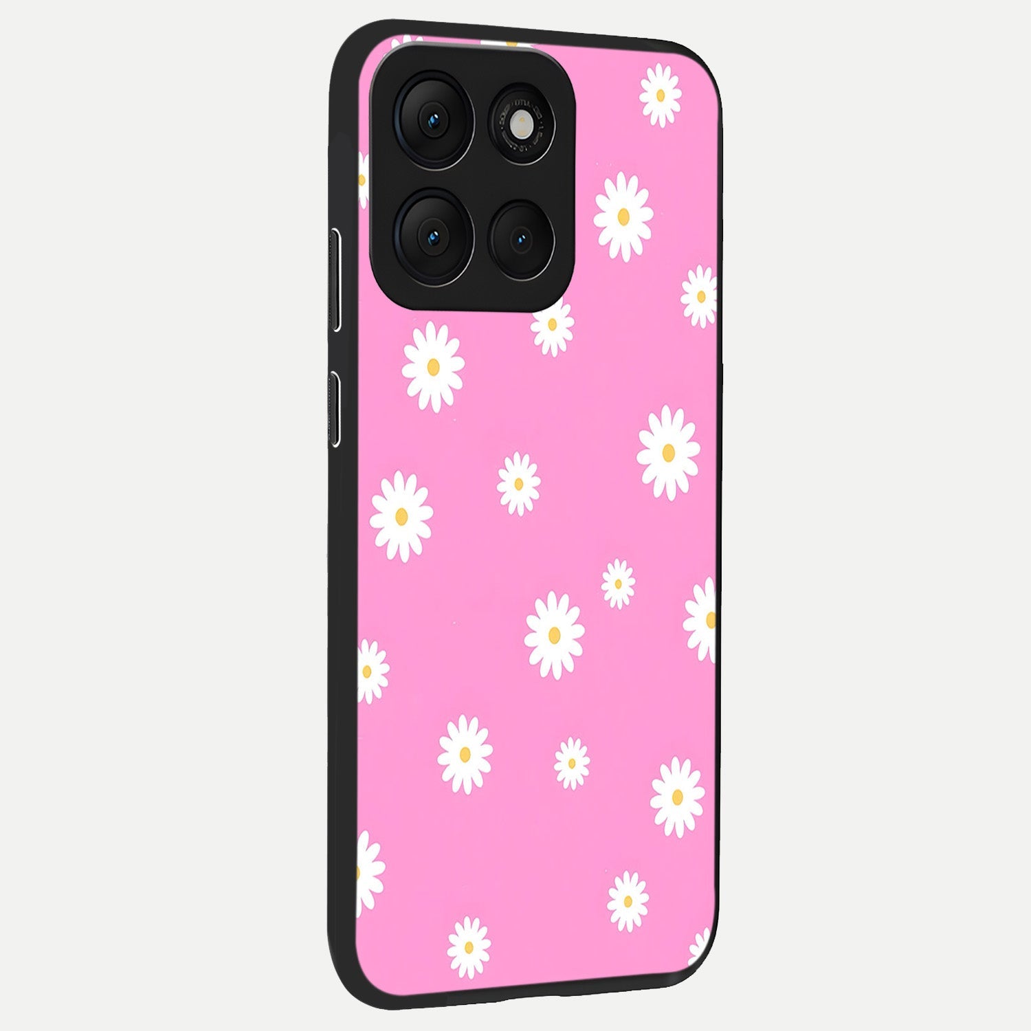  Bubblegum Daisy Pop back cover For Moto G86 Power slim fit glass case with vibrant aesthetic design