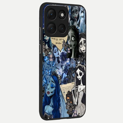  Corpse Bride Posters back cover For Moto G86 Power slim fit glass case with vibrant aesthetic design