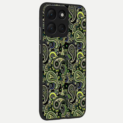  Green Lemon back cover For Moto G86 Power slim fit glass case with vibrant aesthetic design