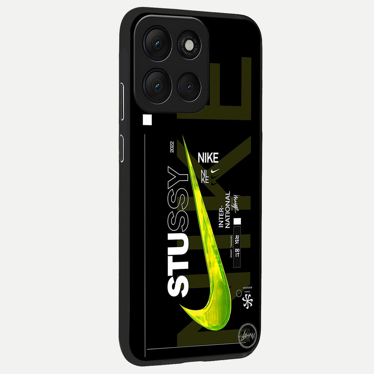  Neon Street Edition back cover For Moto G86 Power slim fit glass case with vibrant aesthetic design
